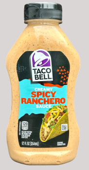 (MHD 08/23) Taco Bell Creamy Spicy Ranchero Sauce